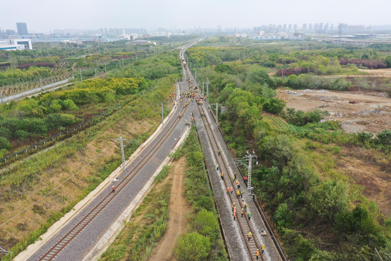 引江济淮最复杂铁路桥梁改建工程全面完工